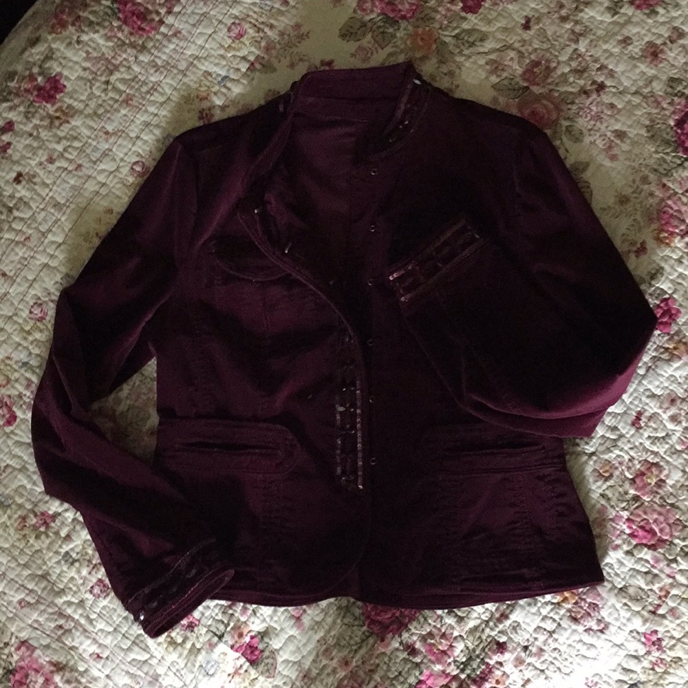 Velvet jacket